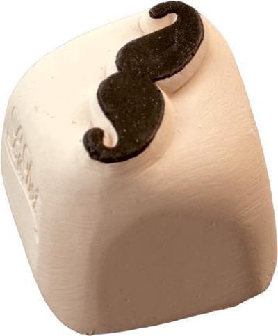 LaDot Tattoo Stempel Steen - S31 - Small - Snor - Nep Tattoo - Black Tattoo - Kinderen en Volwassenen