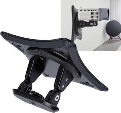 Projector Beugel - Halter Projector - Thuisbioscoop Opstellen - 360 Graden Draaibaar - 18cm Breed - Zwart