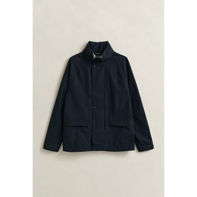 Gant Solid Color Sailor Jacket Navy / male