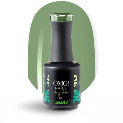 Limea OMG Gellak 014 Army Green 15ml - Gel nagellak - Groene Gel lak - OMG nails