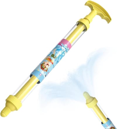 Waterspuiters - Waterpistolen - Buiten Spelen - Uittrekmechanisme - 200ml - Geel