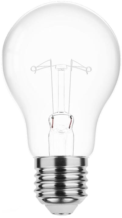 Technik E27 Wolfraam-Gloeilamp Dimbaar 40W - 2700K - Warm Wit - Gloeilamp Globe A55
