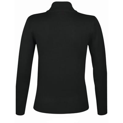 SOLS Vrouwen/dames Gordon Full Zip Cardigan (Zwart)