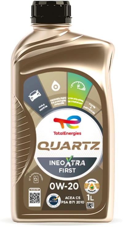 Total Quartz Ineo Xtra First 0w20 motorolie 1 liter