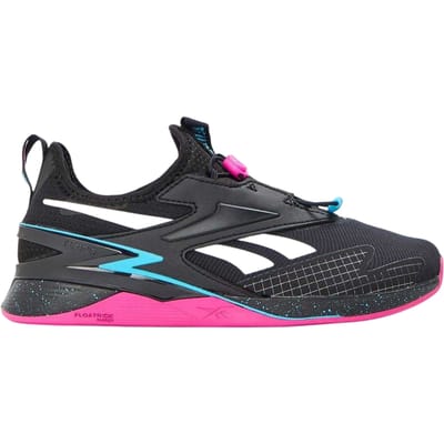 Reebok Unisex Nano X3 hardloopschoenen voor volwassenen (Zwart)