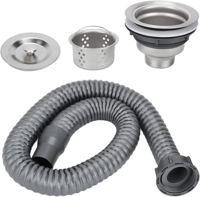 RVS Afvoerplug voor Shampoo Sink, Haarvanger Afvoerplug voor Kappers, Ideaal voor Shampoo Bed en Haarverzorging