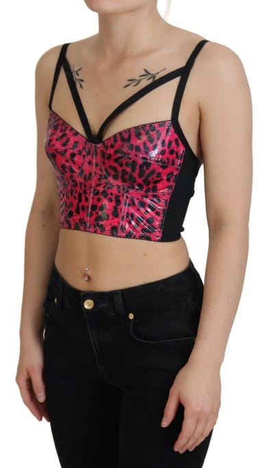 Leopardprint Korset Top Tsh83158