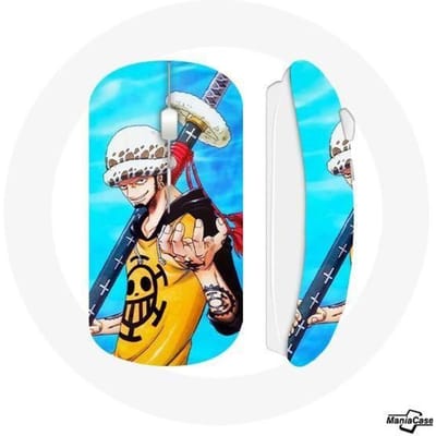 Draadloze Muis - One Piece - Trafalgar Law - Wi-Fi USB-stick - Compatibel met Mac en PC - Blauw