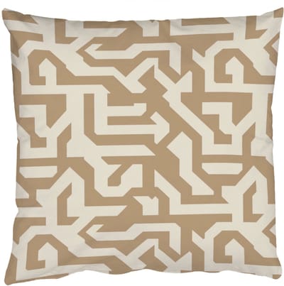 Sierkussens - Kussentjes Woonkamer - 50x50 cm - Modern - Abstract - Beige