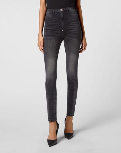 Super Hoge Taille Jegging Iconic Plein