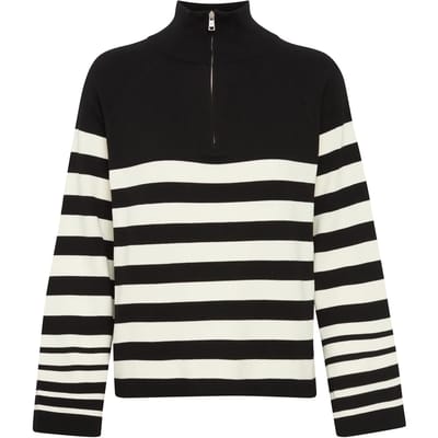 b.young BYMMORLA HALFZIP JUMPER - Dames Trui - Maat S