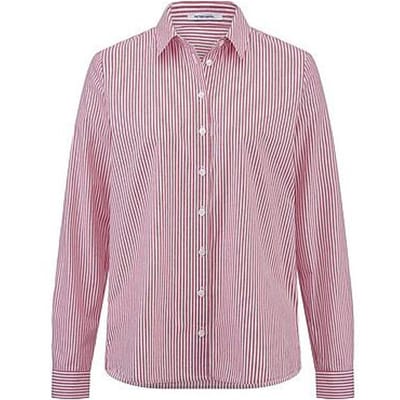 Blouse lange mouwen Van Peter Hahn rood