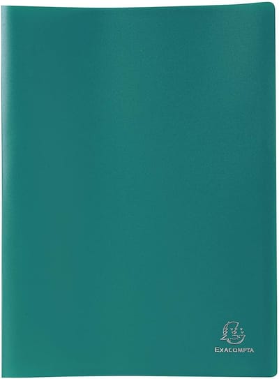Exacompta Showalbum met vaste rug - PP - 80 tassen - 160 zichten - A4 - Geassorteerd - 8580E
