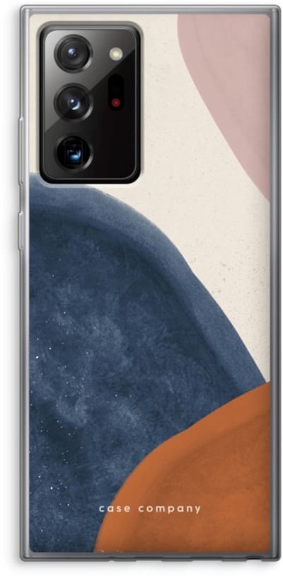 Case Company® - Hoesje geschikt voor Samsung Galaxy Note 20 Ultra / Note 20 Ultra 5G hoesje - Geo #1 - Soft Cover Telefoonhoesje - Bescherming aan alle Kanten en Schermrand