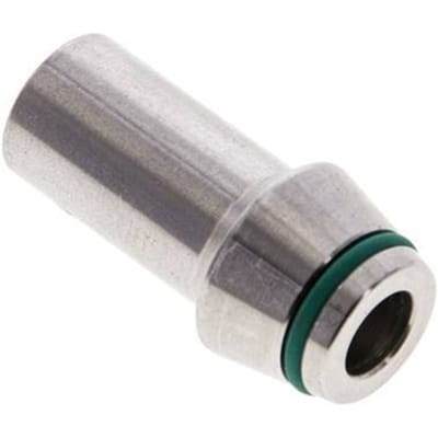 12x2.5mm RVS Rechte met Lasverbinding 630bar FKM O-ring ISO 8434-1