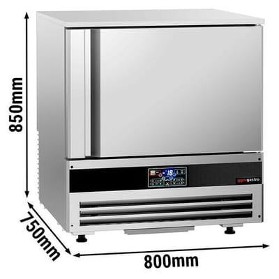 GGM Gastro Schockfroster - 5x GN 1/1 oder EN 600x400 Zilver