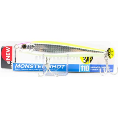 Yo Zuri Duel hardcore monstershot 110 zinkend kunstaas F1208-HLCL (5625)