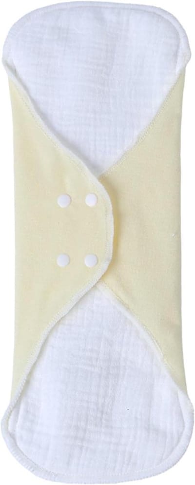 Wasbaar maandverband - Herbruikbare pads - Intieme hygiëne - Ademend en lekvrij - L-formaat - Meerdere kleuren