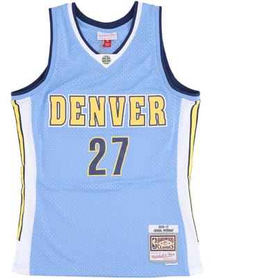 Basketbaltanktop voor heren Nba Road Jersey Hardwood Classics No 27 Jamal Murray 2016-17 Dennug
