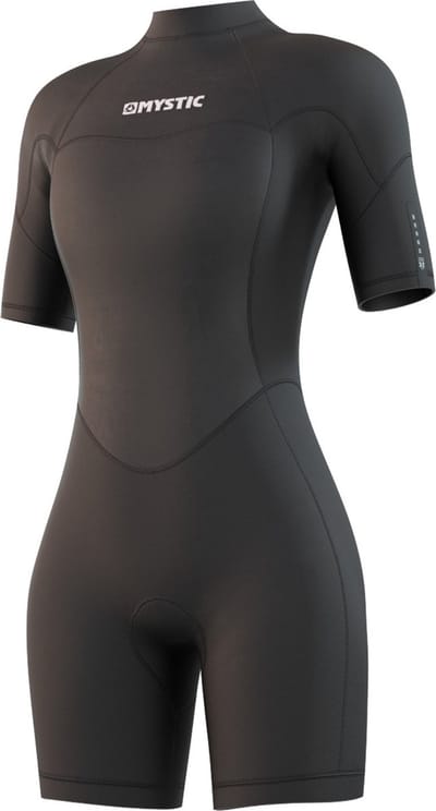 Mystic Brand Shorty 3/2mm Back-Zip Wetsuit Vrouwen - Maat S