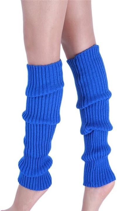 Scoby - Beenwarmers - 1 Paar - Perfect voor Carnaval Outfit - Festive Leg Warmers - Blauw