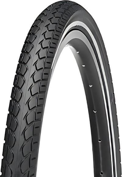 Kenda Buitenband 20X1.75 47-406 zwart met reflectie
