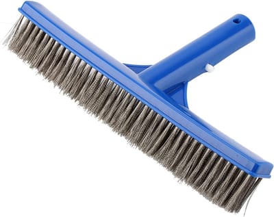 Draadborstel van roestvrij staal 10 inch voor effectieve zwembadreiniging en onderhoud