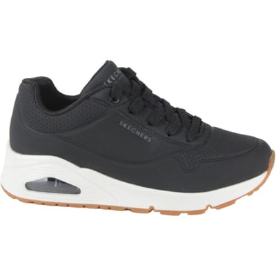 Skechers Uno - Stand On Air - Dames Sneakers - Zwart