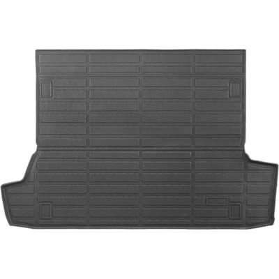 VEVOR kofferbakmat compatibel met Toyota 4Runner 7-zits 2010-2024 zonder schuiflade, op maat gemaakte SUV-kofferbakmat, vervangende TPE-kofferbakbeschermer, zwart (1 verpakking)