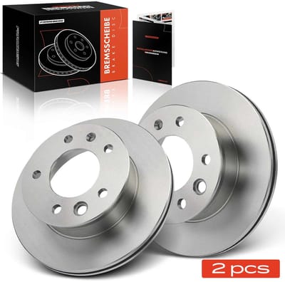 Frankberg 2x remschijf vooras links rechts voor Mercedes B901 B902 VW