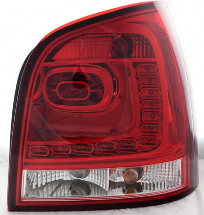 LED Achterlichten Rood-Wit Set E-Keurmerk Geschikt voor VW Polo 9N (05-09)