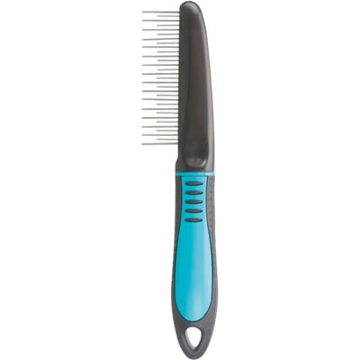 Plastic/metalen haarkam voor honden Trixie Combi