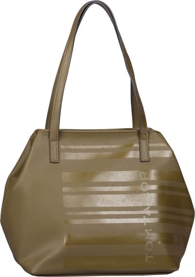 TOM TAILOR Schoudertas Miri Zip Shopper Sage Groene