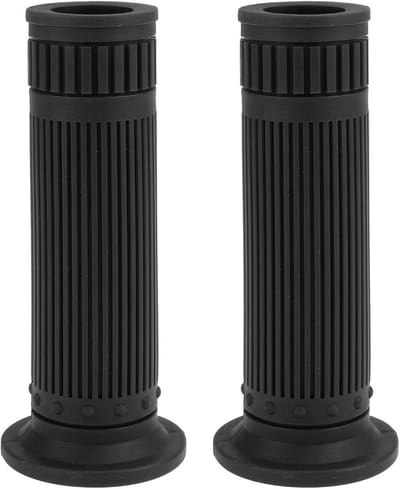 Motorfiets Handgrepen - Stuur Grips - Comfortabel Rijden - Antislip Ontwerp - Universele Maat - Zwart
