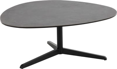 Giga Living Salontafel Bergan - Zwart Keramiek - 100x95x41cm