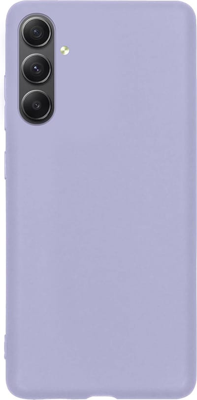 Hoes - Geschikt voor Samsung Galaxy A34 - Sterk & Shockproof - Hoesje Cover - Siliconen Case - Lila