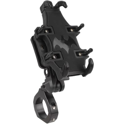 UTV Telefoonhouder 360 graden Rotatie 8 Klauwen Fixatie Aluminiumlegering Heavy Duty Mobiele Telefoonhouder voor 4.0 black