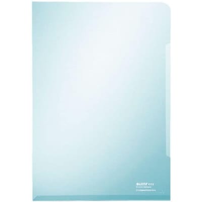 Leitz Superieure Zichtmap - A4 - 100 stuks - Blauw