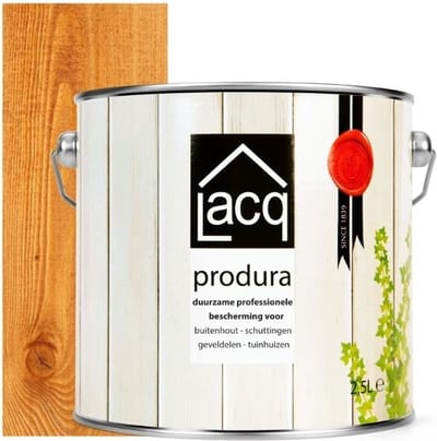 Lacq - Produra Beits - Buitenhoutbescherming - Bruin - 2,5 Liter