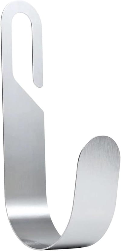 Tuinslang Hanger - Slanghouder Wandmontage - Tuin Organiseren - Roestvrij Staal - 30 x 20 cm - Zilverkleurig