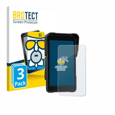 BROTECT - Screenprotector voor CAMECHO Motorrad Carplay 5" - Folie Beschermfolie Beschermglas matte 3 Stuks