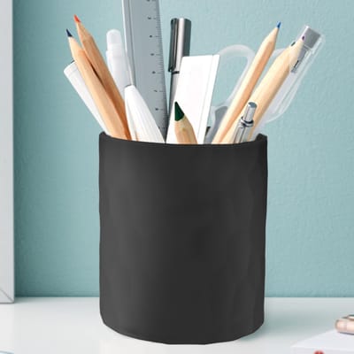 Dailygoods- Pennenhouder Waterdicht - Bureau Organizer - Potloodhouder - Make-up Borstelhouder - Duurzaam - Stabiele Basis - Pennendoos