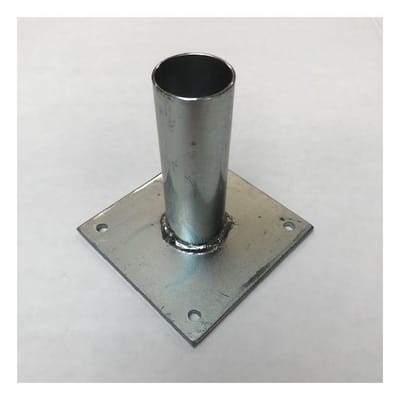 Vlaggenstokhouder 30 mm recht