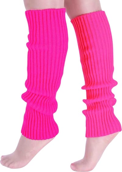 Livano Beenwarmers - Dames - Overknee - Ballet - Wol - Kniekousen - Leg Warmers - Warm - Roze