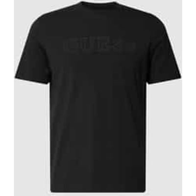 T-shirt met labelprint, model 'ALPHY'
