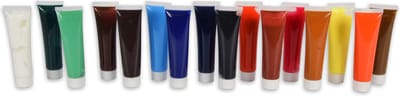 Creatief Plezier: Acrylverf Set voor Hobby & Creatief Schilderen - Knutselavonturen voor Kinderen - Levendige Kleuren voor Speelse Kunstprojecten en Hobbyisten - 36 ml elke Tube