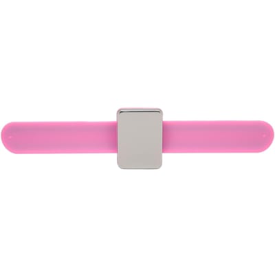 Magnetische Naaiprikkussen Sterke Magneet Siliconen Armband Veilig Polsprikkussen voor Hand DIY gray