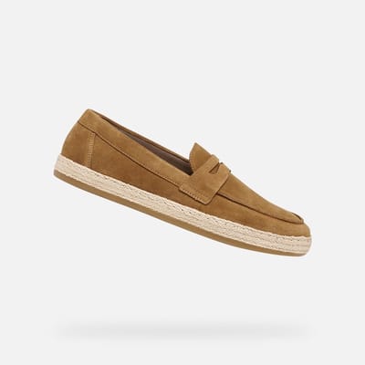 GEOX PANTELLERIA HEREN Loafers - CARAMEL - Maat 43