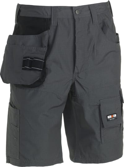 Herock Batua korte werkbroek Experts (1701) - Grijs | Zwart - 42