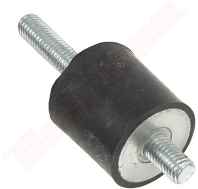 Trillingsdemper passend op UNI MM 30x30mm M8x14/M8x32/50